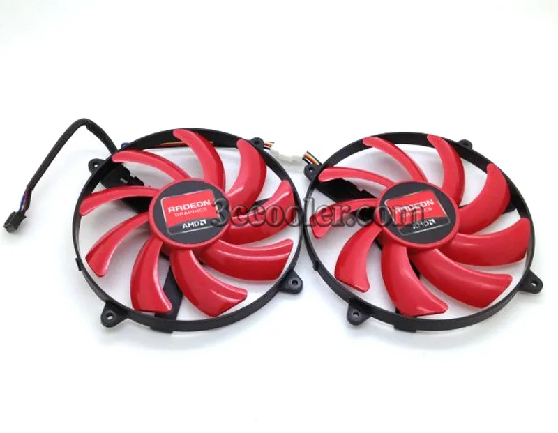 OEM Industries OEM Industries FD7010H12S 12V .35A 4-pin twin fan set — product photo