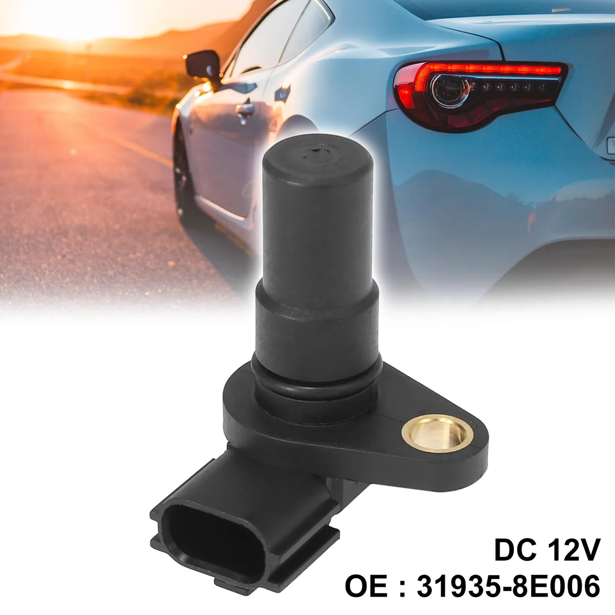 Unique-Bargains Unique-Bargains 31935-8E006 Transmission Speed Sensor Black 3-pin 12V Nissan Versa 2008-2012 — product photo