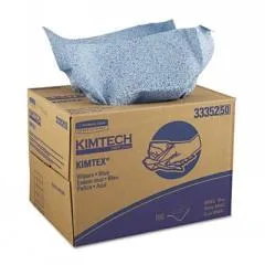 WypAll WypAll 33352 Foodservice Reusable Cleaning Cloths 200 Sheets 12.5x23.5" Blue — product photo