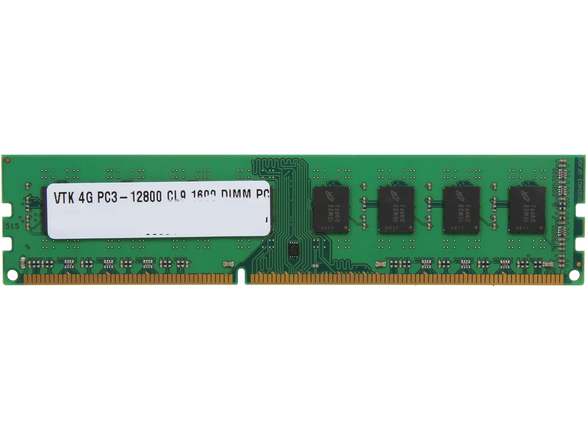 VisionTek VisionTek 900383 4GB DDR3 1600 240-Pin CL9 1.50V desktop RAM — product photo