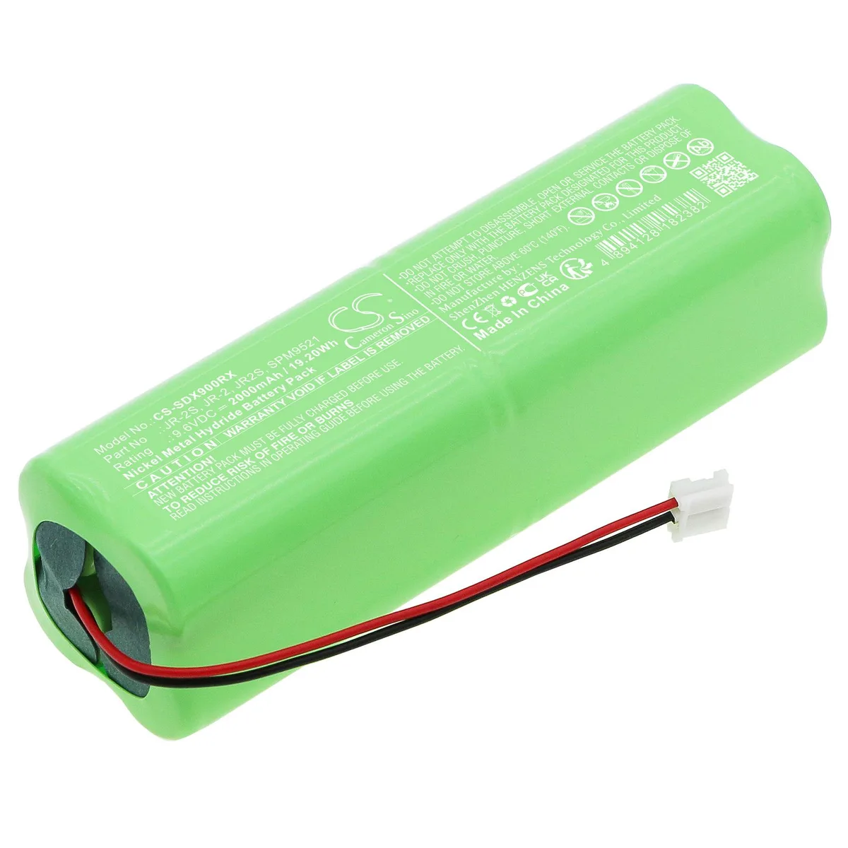 Estry Estry XP9503 9.6V 2000mAh Ni-MH battery — product photo