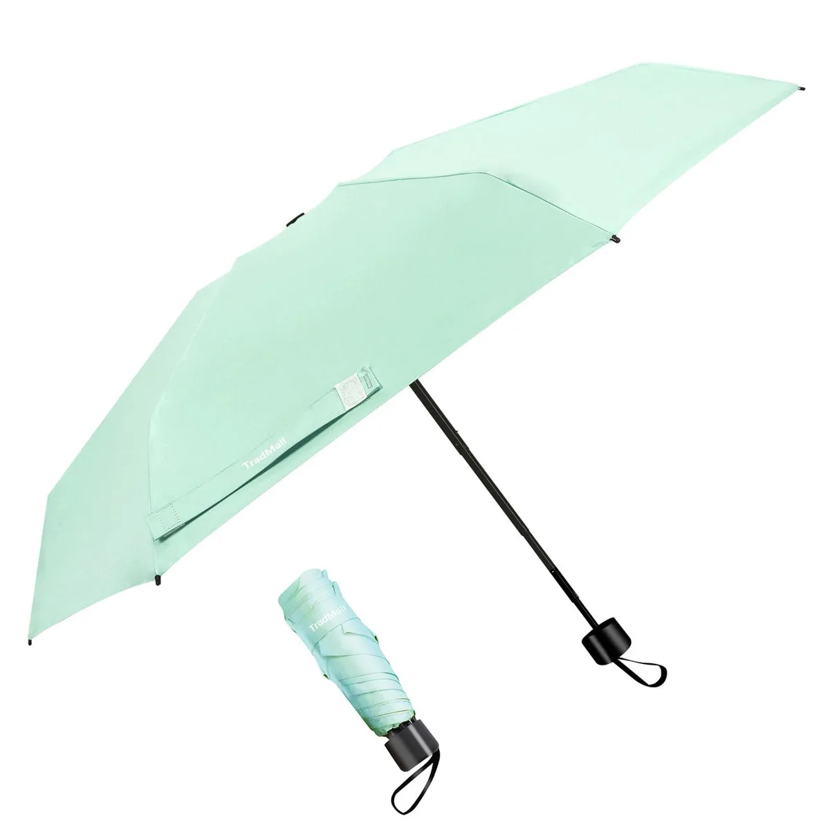  TradMall ZB-9R7S-1AM3 Manual Umbrella 35.5" Green — product photo