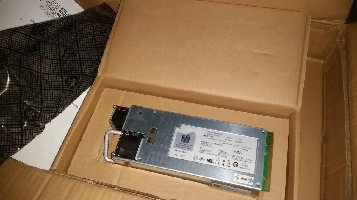 Supersuperuncle Supersuperuncle For DELL CPS750-D121 6GTF5 R510 910 server power supply — product photo