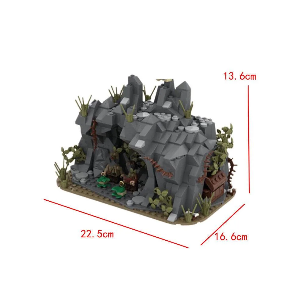 ZITIANYOUBUILD ZITIANYOUBUILD MOC-133502 The Hill from Middle-earth Building Set 599 Parts — product photo