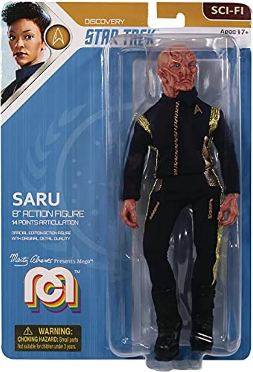 MEGO MEGO RNAB08L4XJD2Y Star Trek Discovery Saru 8 Inch Action Figure — product photo