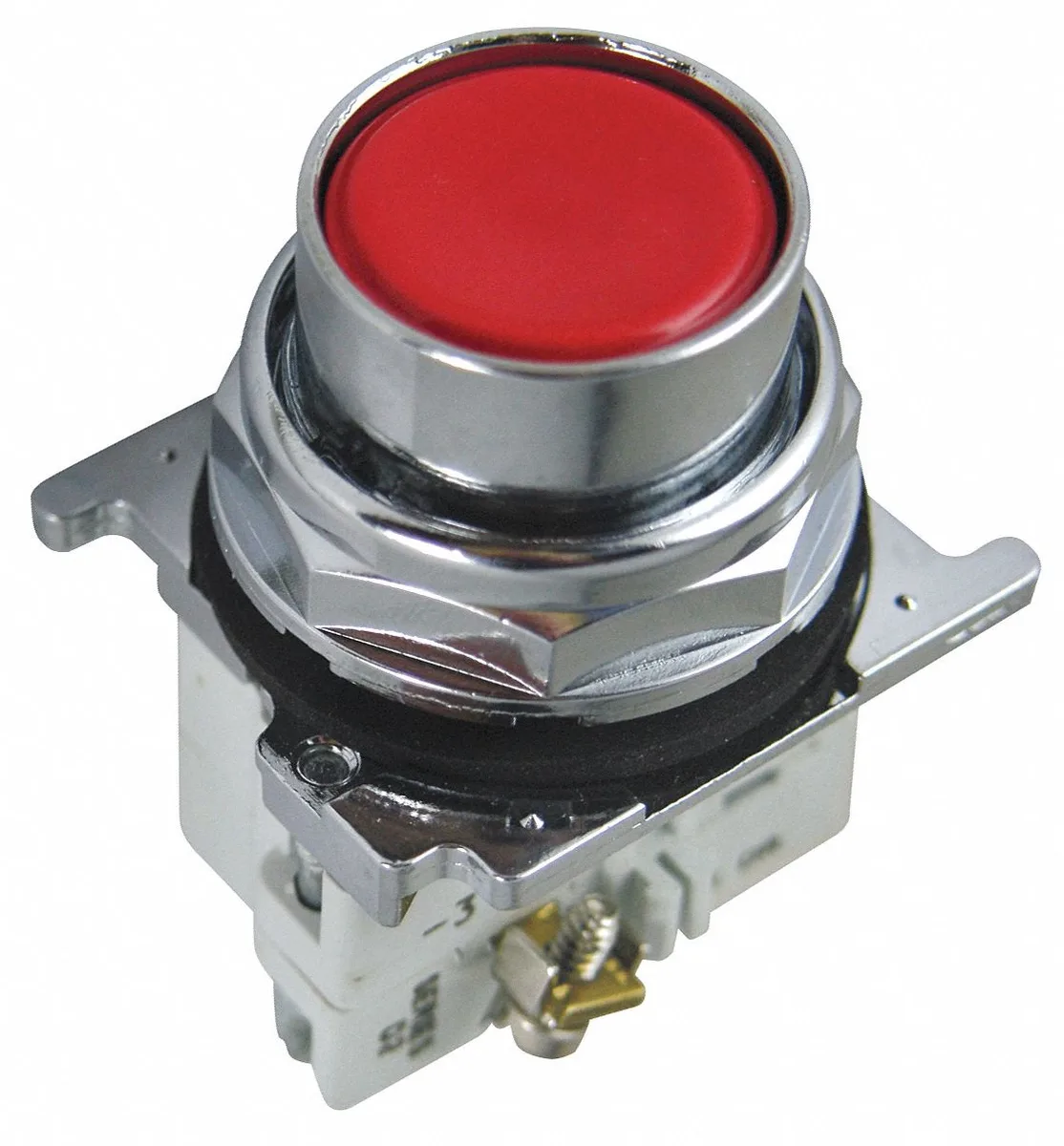 Eaton Eaton 10250T30R Flush Push Button Operator Red 1NO/1NC 30 mm — product photo