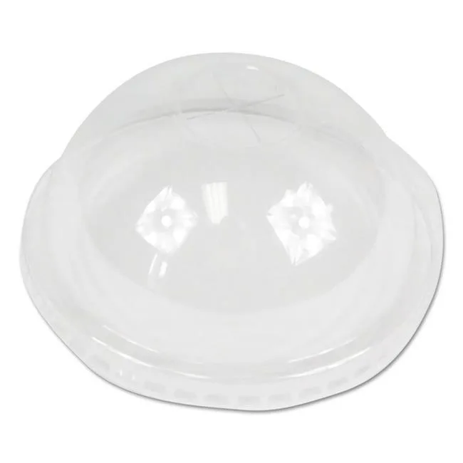 Boardwalk Boardwalk PETDOME PET Cold Cup Dome Lids Clear 2500 / Carton — product photo