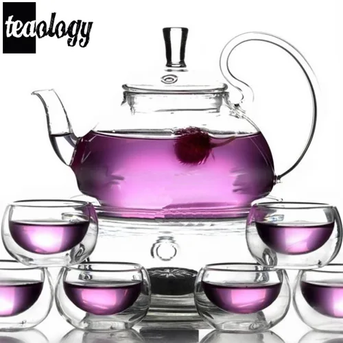 Vandue Corporation Vandue Corporation Teaology Fiore Borosilicate Teapot Set 8.000 1.8000 — product photo