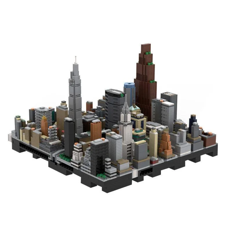 ZITIANYOUBUILD ZITIANYOUBUILD MOC-239334 1/2000 Midtown Manhattan Grand Central Station 4592PCS — product photo