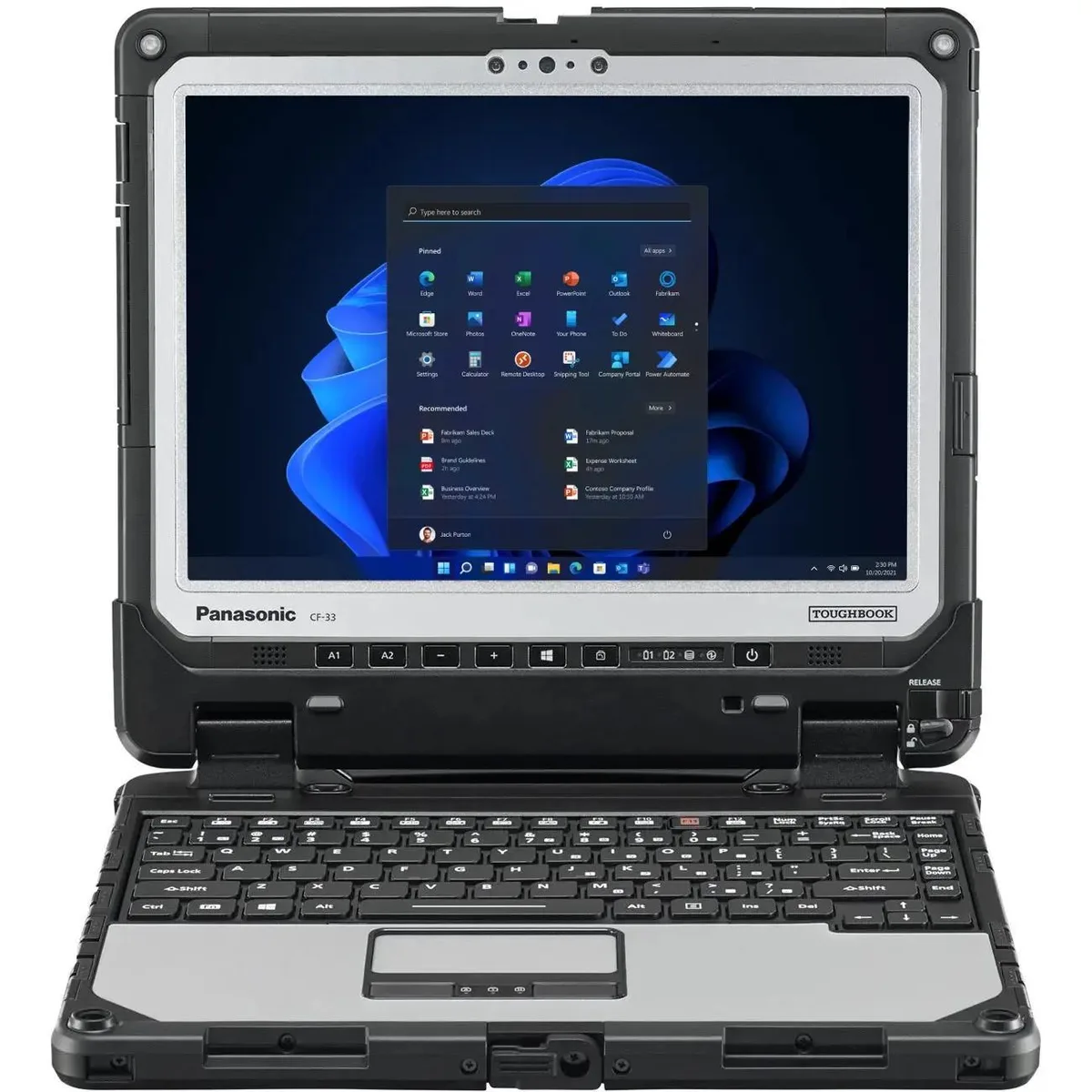 Panasonic Panasonic Toughbook CF-33 MK1 2-in-1 Laptop 12.0" QHD Intel Core i5-7300U 8GB 256GB Windows 11 Pro — product photo
