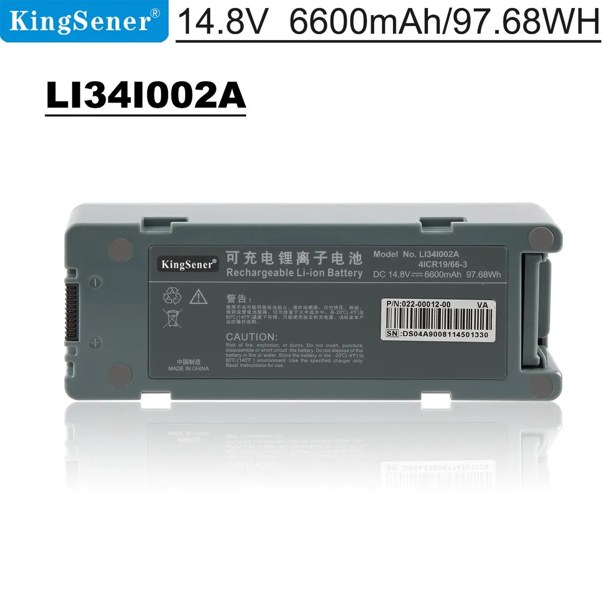 KingSener KingSener LI34I002A 14.8V 6600mAh battery — product photo