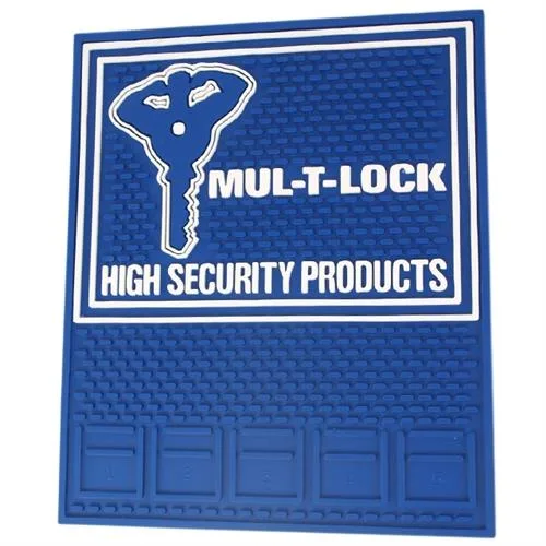 Mul-T-Lock Mul-T-Lock ADV-LT-PINMAT flexible pinning mat blue white 12" x 10 — product photo