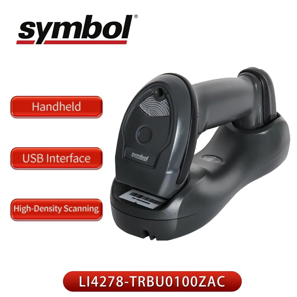 J&amp;P J&amp;P LI4278 1D Wireless Handheld Barcode Scanner with Cradle and USB Cable — product photo