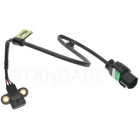 Small transparent camshaft sensor with electrical connector