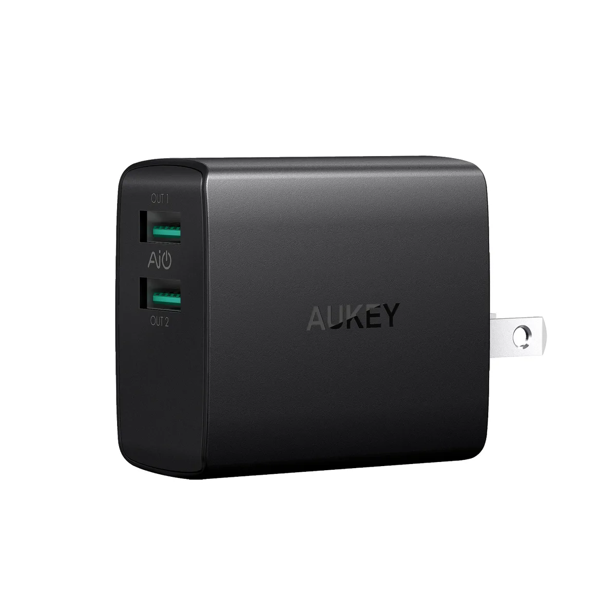 Aukey Aukey 103638 dual-port USB charger 2.4A per port — product photo