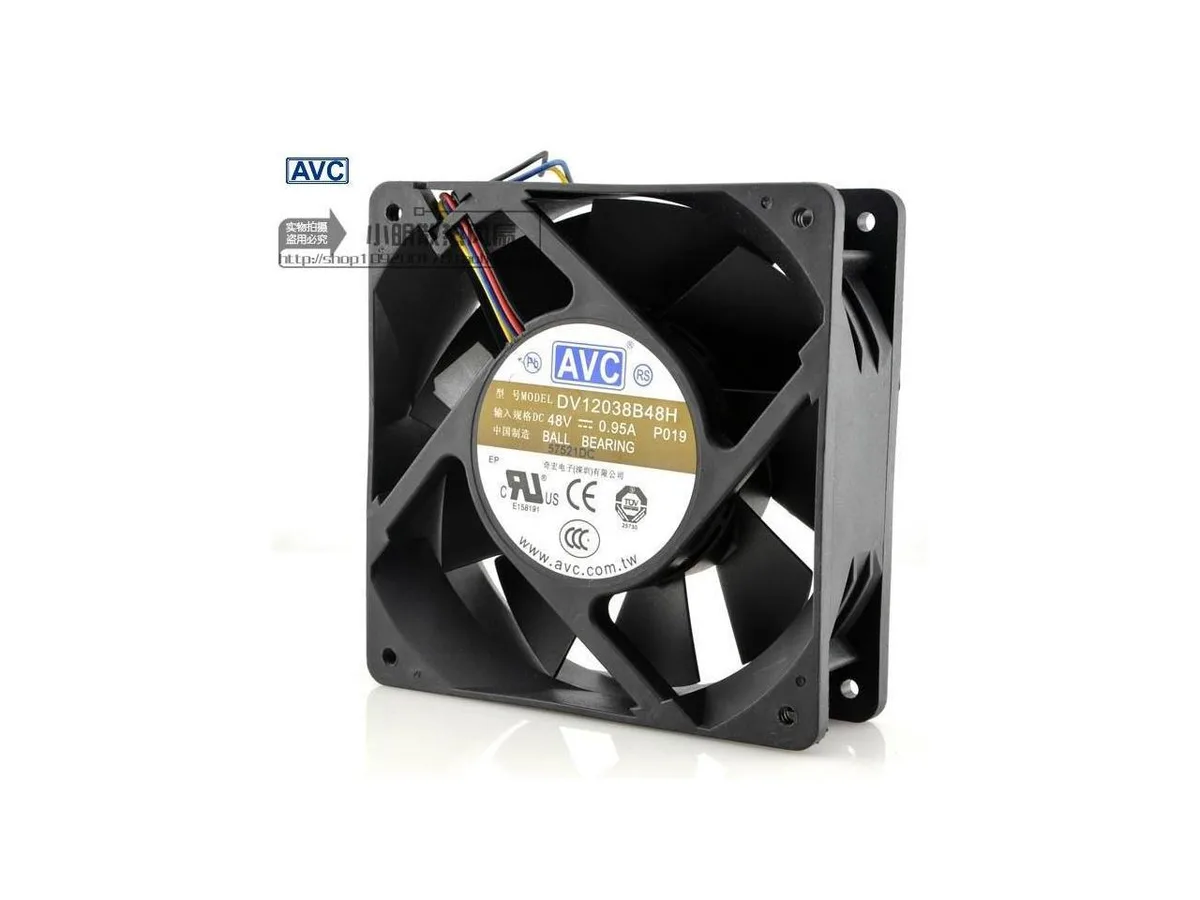 Fans Fans DV12038B48H 120mm 38mm 48V .95A case fan — product photo