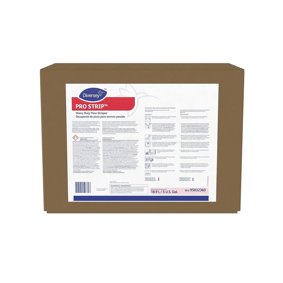 JohnsonDiversey JohnsonDiversey 95032360 Pro Strip Heavy Duty Floor Stripper 640 oz — product photo