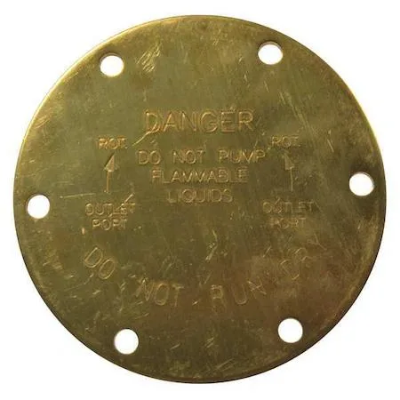Dayton PPUL4002G end cover, plastic component