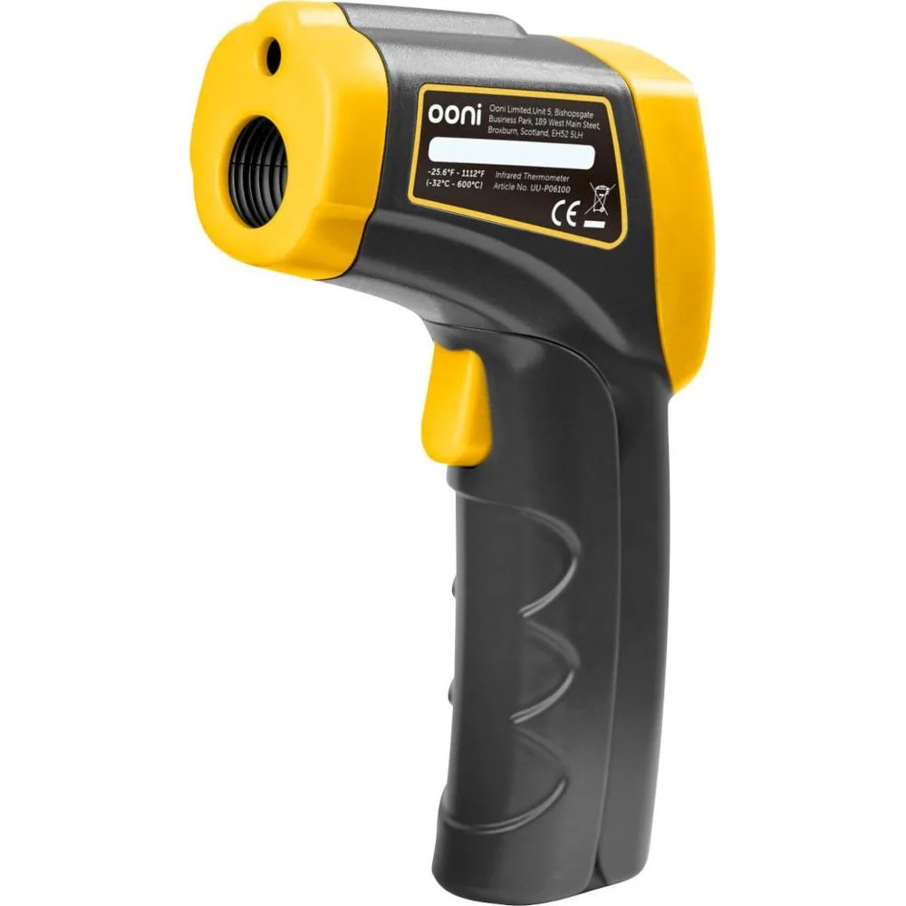 Ooni infrared thermometer with laser pointer and backlit display