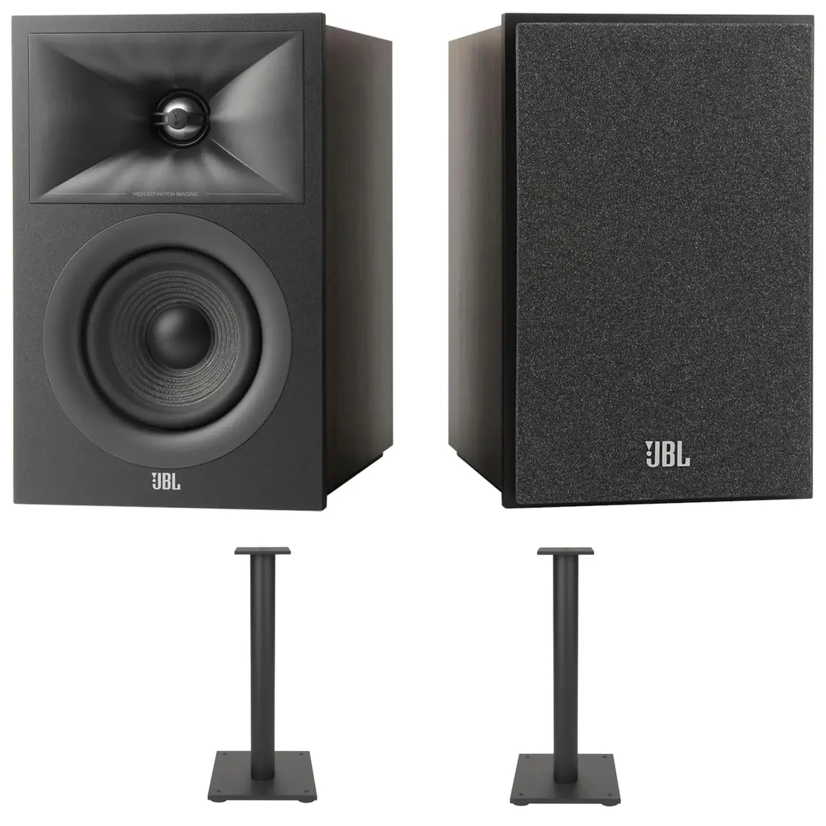 JBL JBL Stage 240B 4.5" bookshelf speakers with floorstands (2025) — product photo