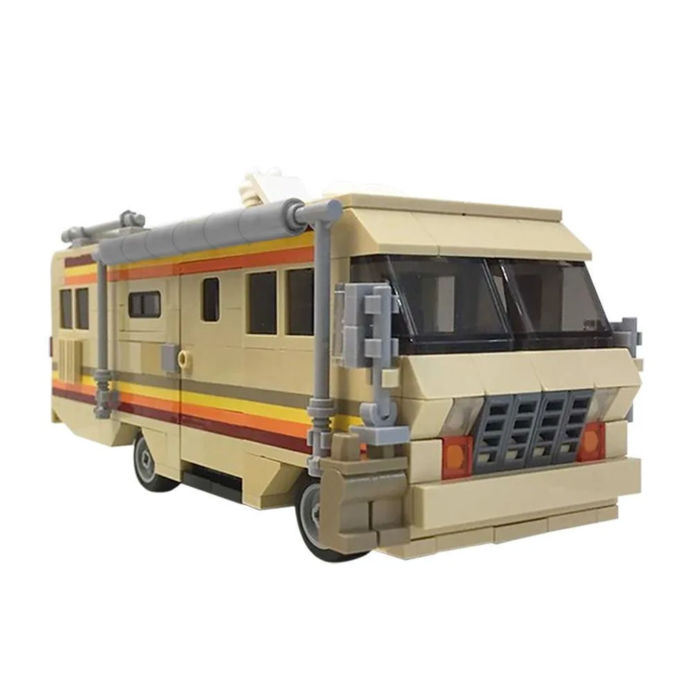 ZITIANYOUBUILD ZITIANYOUBUILD Iconic RV Motorhome 478 Pieces Building Set — product photo