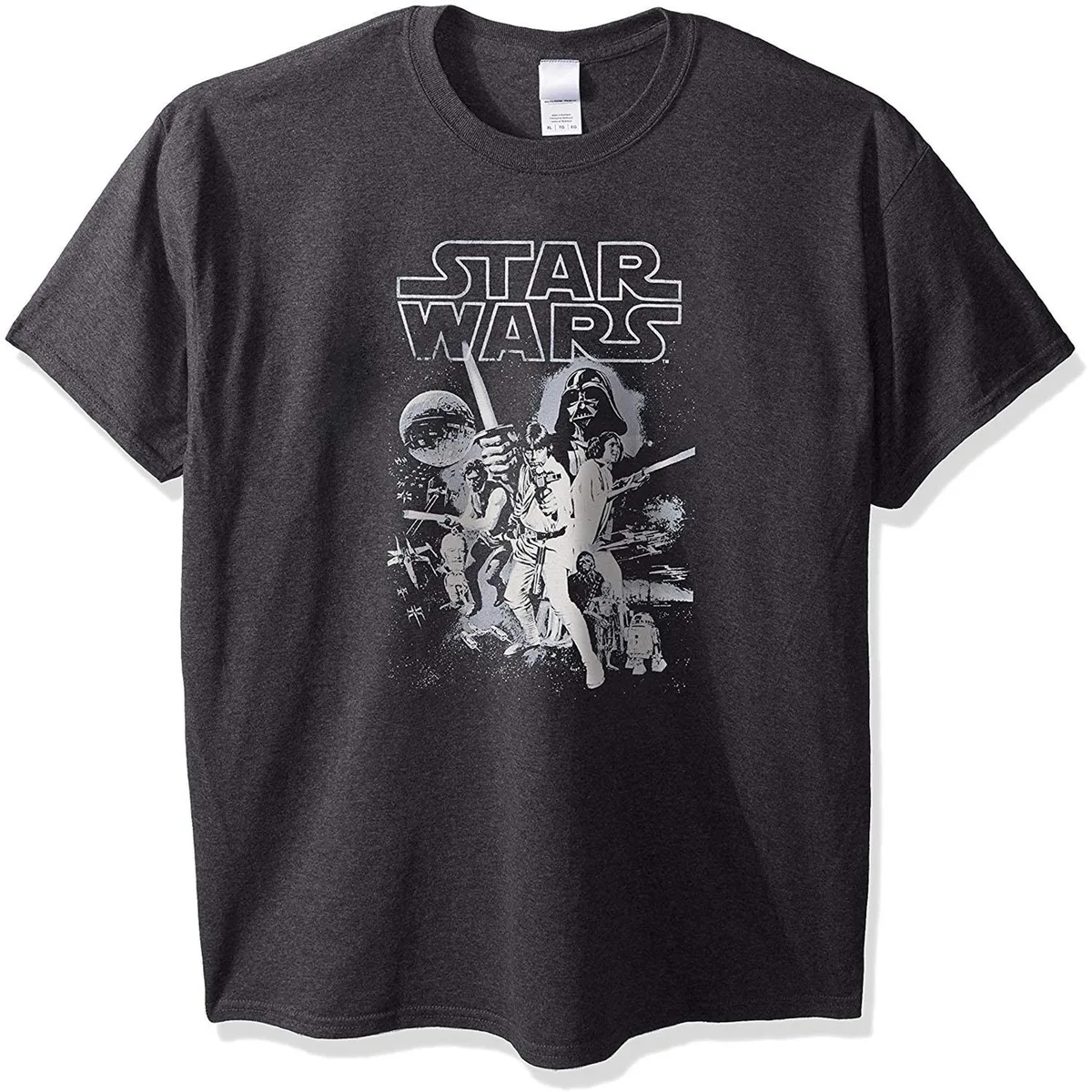 Star Wars Star Wars Men's Poster Graphic Tee Charcoal Heather S — product photo