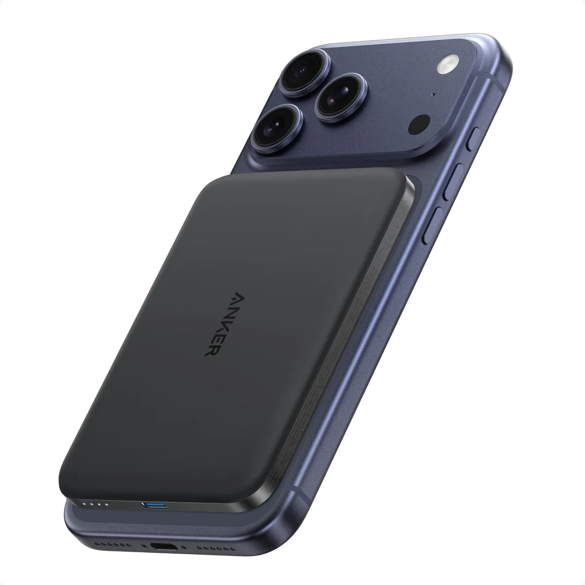  Anker A1665 5000mAh Qi2 15W magnetic power bank — product photo