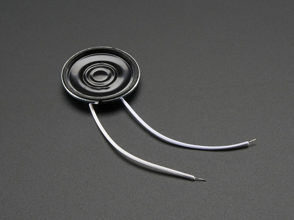 Adafruit Adafruit Mini Metal Speaker 8 ohm 0.5W 28mm — product photo