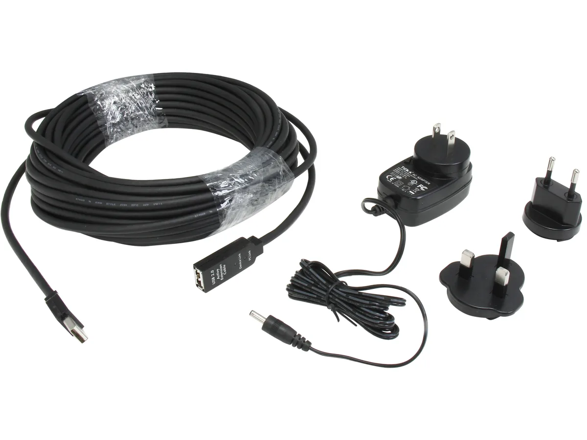 STARTECH STARTECH USB2AAEXT15M 15m USB 2.0 Active Extension Cable M/F — תמונת המוצר