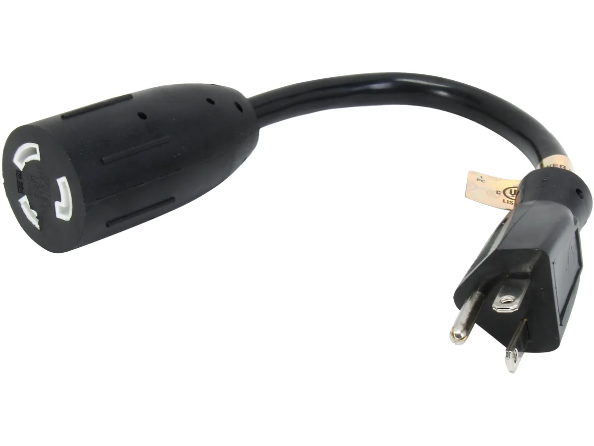 Tripp Lite Tripp Lite P044-06I 6" NEMA L5-20R to 5-20P 12AWG power extension cord — product photo