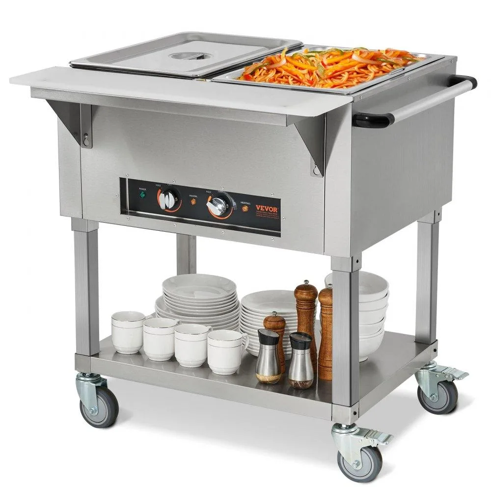 VEVOR VEVOR MDC-2 2-Pan 20.6QT Electric Steam Table 1000W — product photo