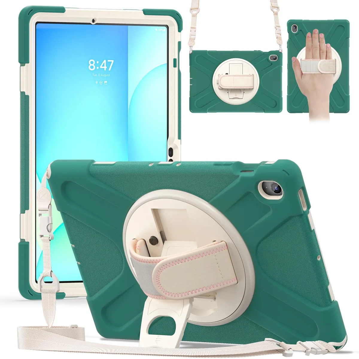 Timoom Timoom SM-X620 Case for Galaxy Tab S10 FE+ 13.1 2025 Emerald Green — product photo