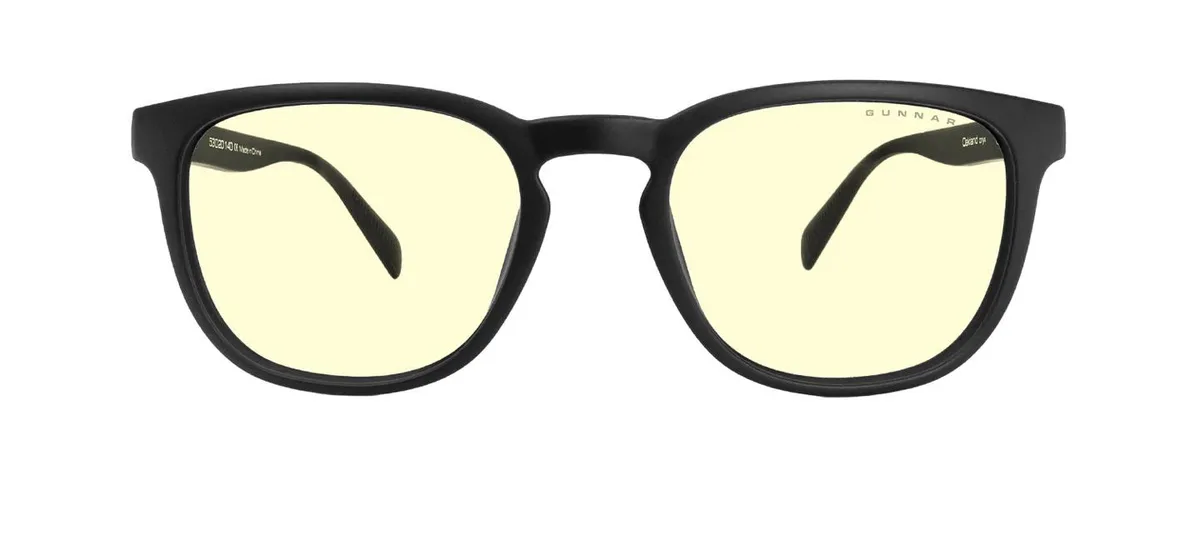 Gunnar Optiks, LLC. Gunnar Oakland Computer Glasses Onyx Frame 50 mm 140 mm Temple 22 g — product photo