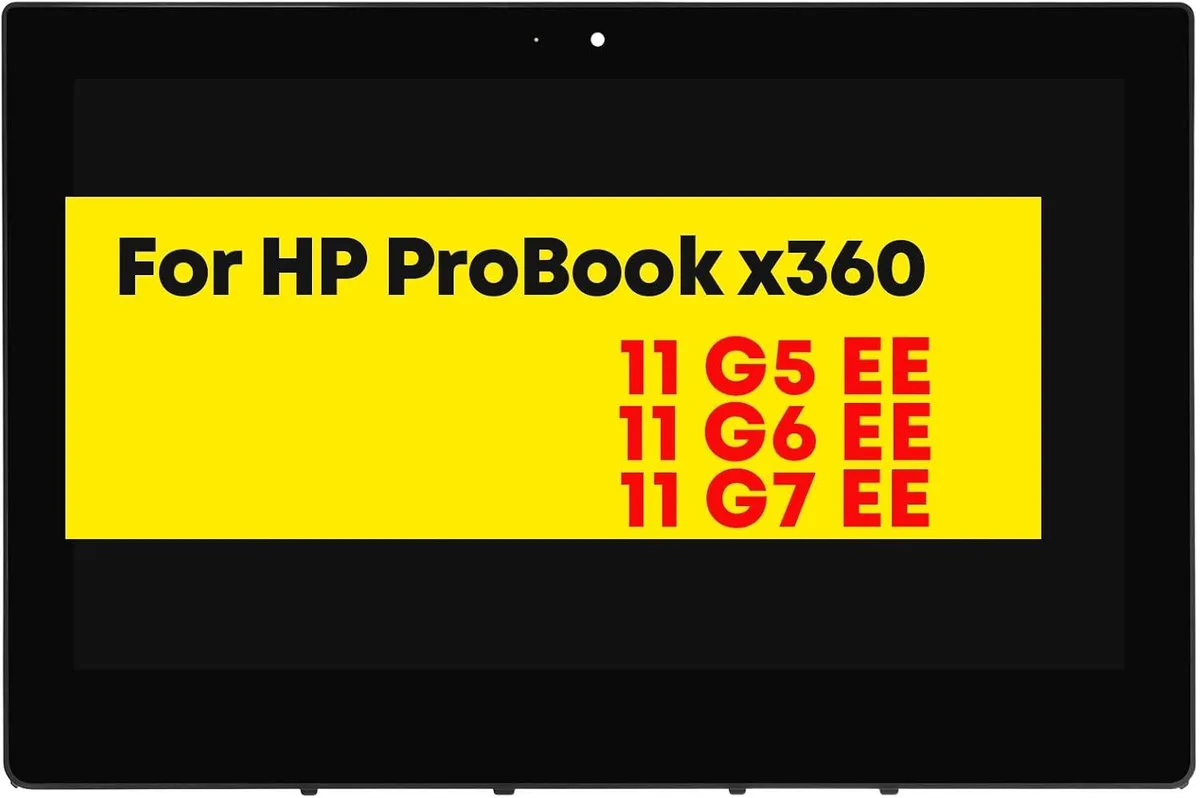 NUOLAISUN NUOLAISUN 11.6" HD 1366x768 Touch Screen for HP ProBook x360 11 G5 G6 G7 EE — product photo