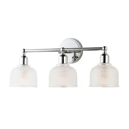 Maxim Maxim 11323 Hollow 3-Light 23" Polished Chrome Vanity Light — product photo