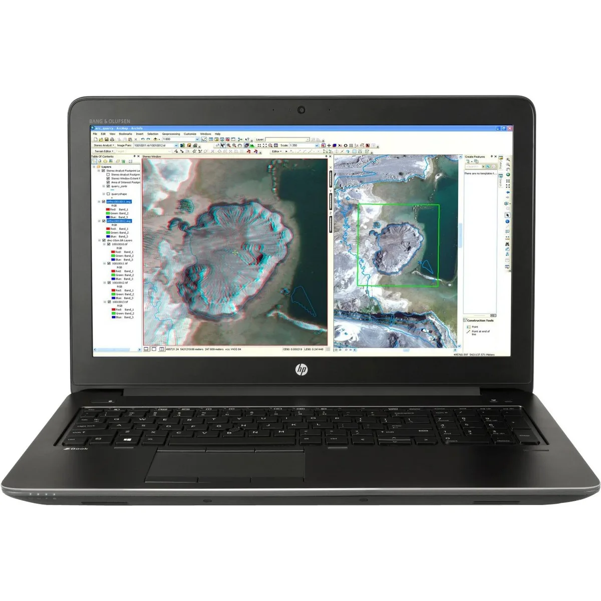 HP HP ZBook 15 G3 laptop i7-6820HQ 2.70 GHz 16 GB 512 GB SSD 15.6 — product photo