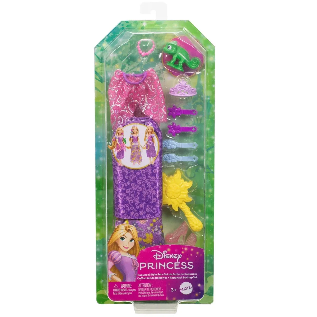 Mattel Wheels Mattel Wheels Disney Princess Rapunzel Fashions &amp; Accessories Pack accessory — product photo