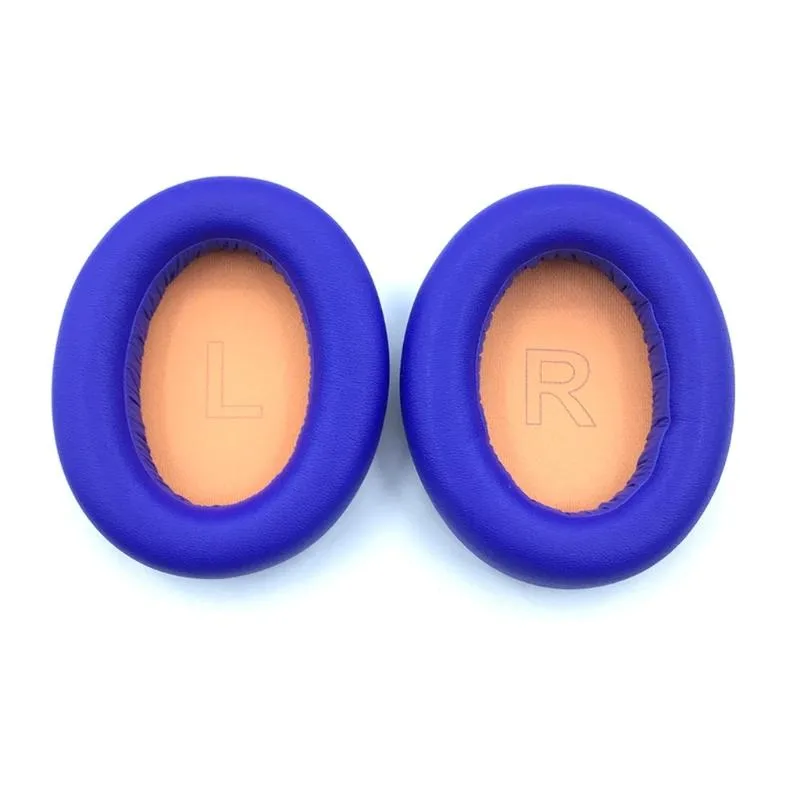 YINGHUA YINGHUA Memory Foam Ear Pads Blue 80x95mm 25mm Thick — product photo