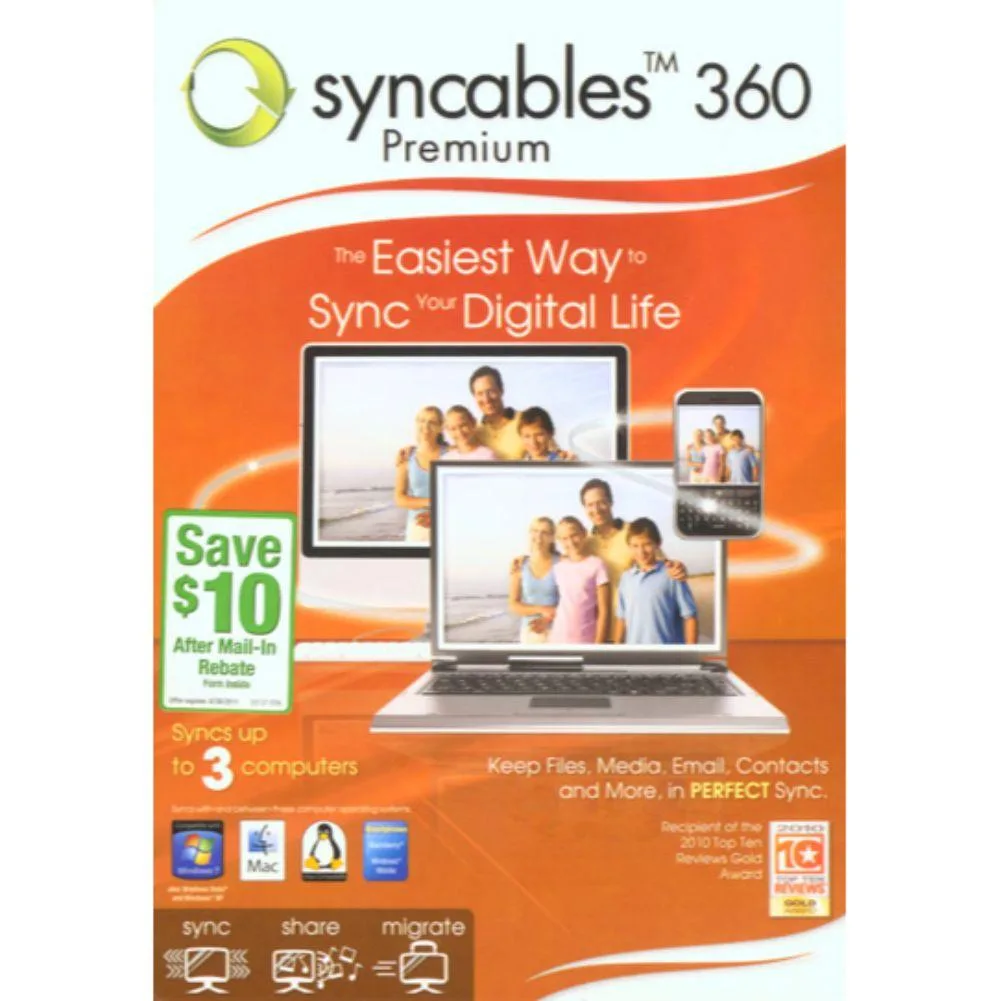Xspot products Xspot products Syncables 360 Premium 3 User Family Pack — product photo