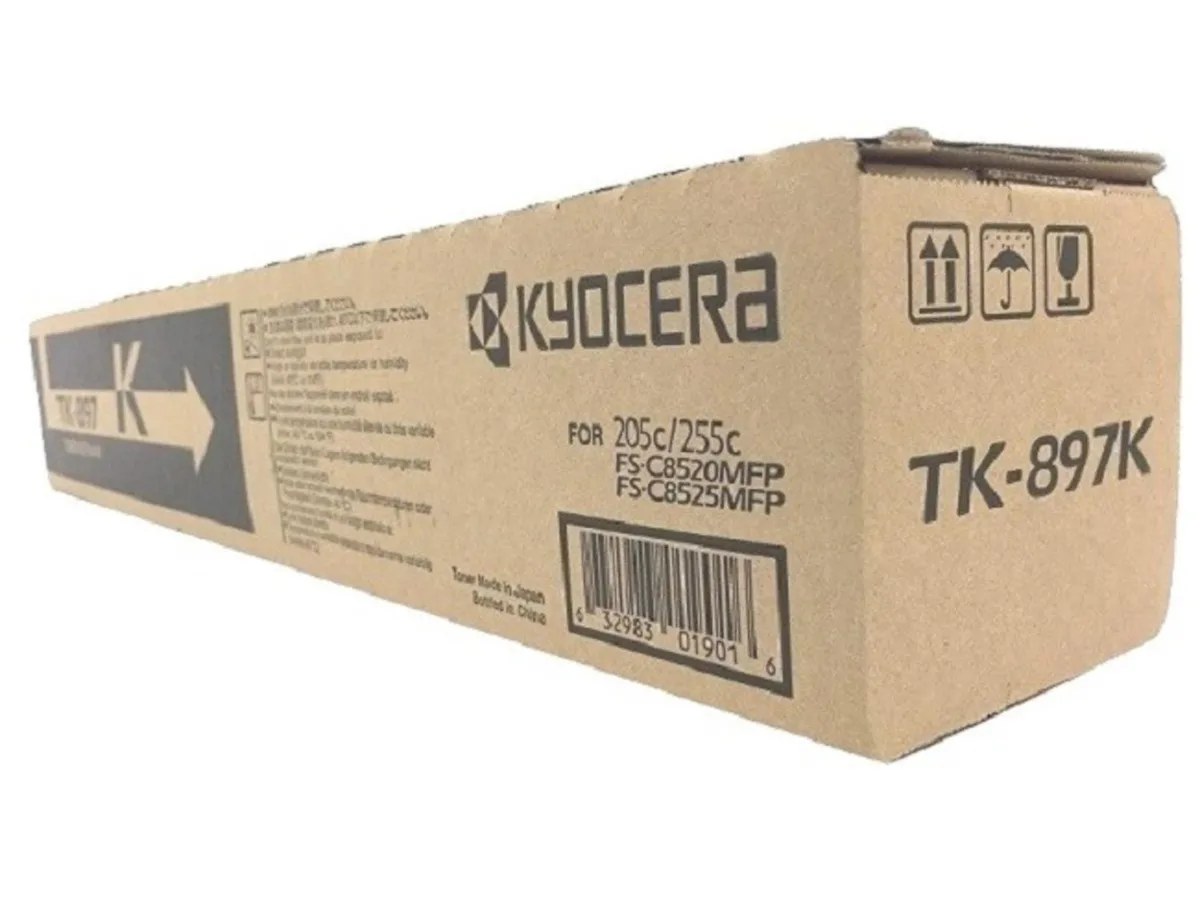 Kyocera Kyocera TK897K Black Toner Cartridge 12000 Pages — product photo