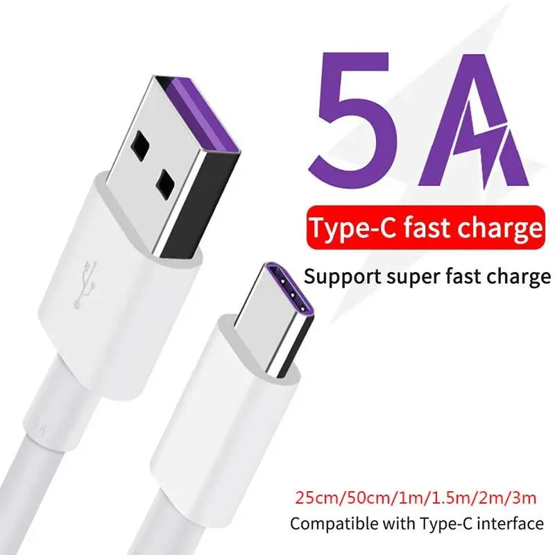 Hetai Tech Hetai Tech USB C Cable 5A Supercharge 1m 1.5m 2m — product photo