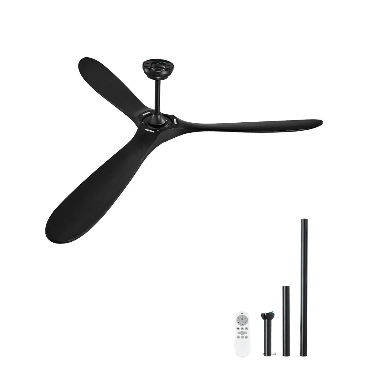 VEVOR VEVOR FR25048NL 72" 3-Blade Ceiling Fan Black — product photo