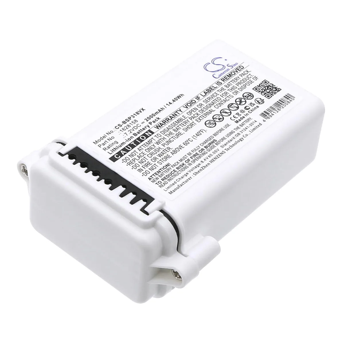  FYIOGXG Bissell Pet Stain Eraser 2000mAh 7.2V standard battery — product photo