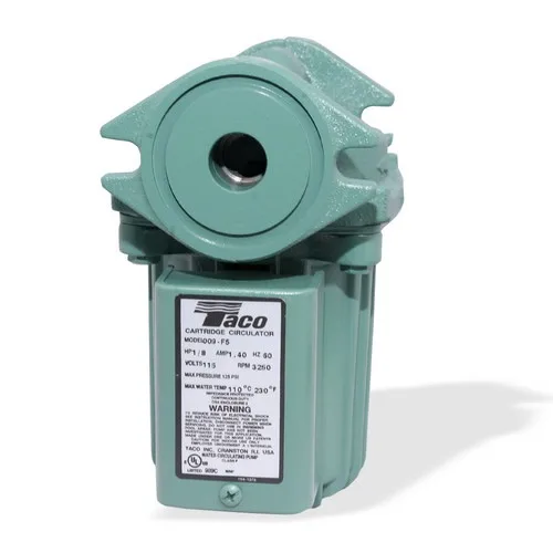 Taco Inc Taco Inc 009 Cast Iron Cartridge Circulator Pump — product photo
