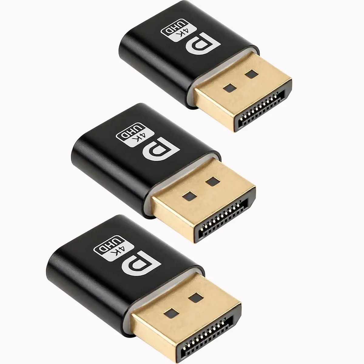 Vszerda Vszerda DisplayPort Display Emulator EDID Emulator Plug 2K 4K (3PCS) — product photo