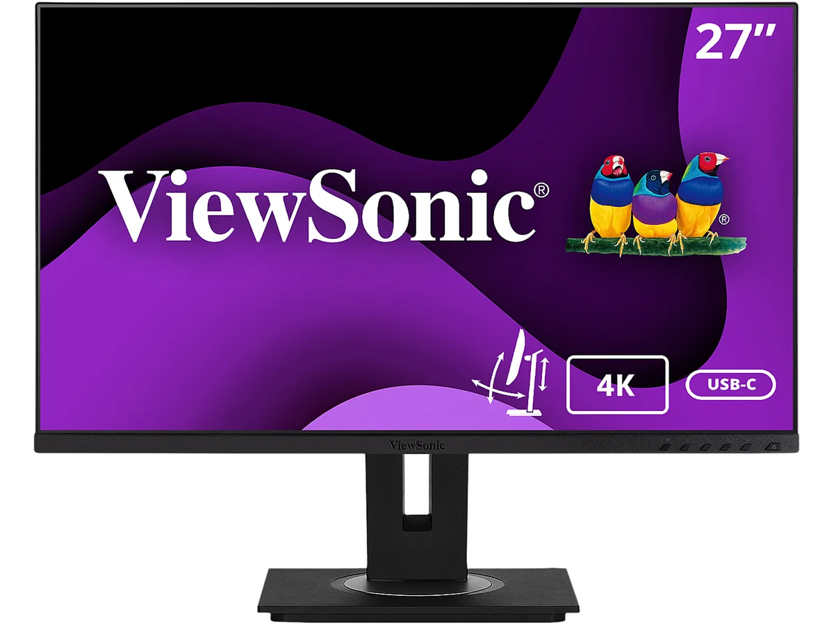 ViewSonic ViewSonic VG2756-4K 27" 4K IPS Docking Monitor — product photo