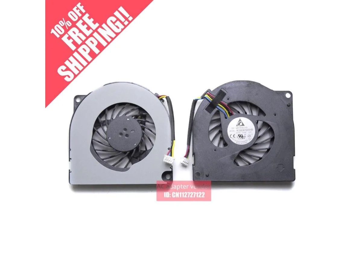 Fans Fans laptop CPU fan for Asus A72J A72F K72F K72JR N71VG N64X K52N K52J N71JQ N71JV — product photo