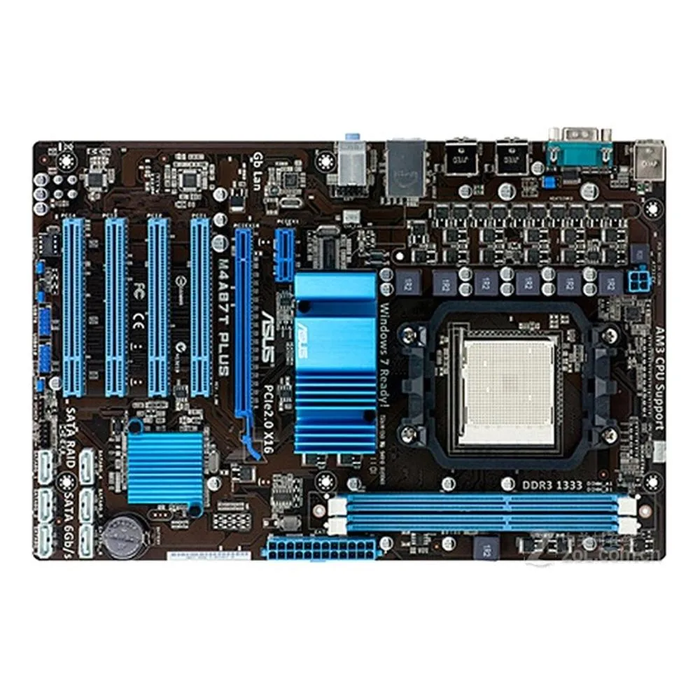 ASUS ASUS M4A87T PLUS AMD 870 DDR3 8GB ATX motherboard — product photo