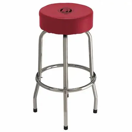 American Forge &amp; Foundry, Inc. American Forge &amp; Foundry 3913 29 in Shop Stool Red 400 lb — product photo