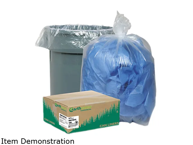 Webster Webster RNW5815C 60 gal 38 x 58 in 1.5 mil Clear 100/Carton cleaning — product photo